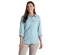 Craghoppers Women's Adventure III Nosilife Long-Sleeved Shirt - Wild Olive - 16 UK - Wild Olive