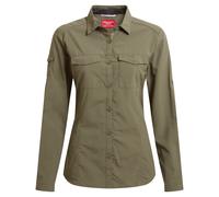 Craghoppers Women's Adventure III Nosilife Long-Sleeved Shirt - Wild Olive - 18 UK - Wild Olive