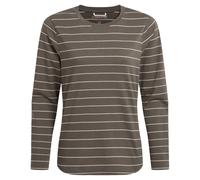 Craghoppers Womens/Ladies Akona Striped Nosilife Long-Sleeved T-Shirt (Wild Olive) - Khaki - Size 14 UK
