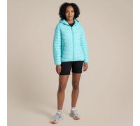 Craghoppers Womens/Ladies Compresslite IX Insulated Hooded Jacket (Aqua Sky) - Medium Blue - Size 10 UK
