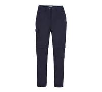 (18 UK R, Dark Navy) Craghoppers Womens/Ladies Expert Kiwi Convertible Trousers