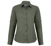 Craghoppers Women's Expert Kiwi Long-Sleeved Shirt - Dark Cedar Green - 8 UK - Dark Cedar Green