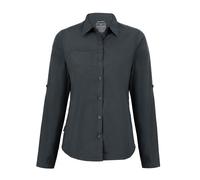 Craghoppers Womens/Ladies Expert Kiwi Long-Sleeved Shirt - Carbon Grey - Carbon Grey - 18 UK