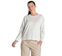 Craghoppers Womens/Ladies Kielder Stripe Long-Sleeved T-Shirt - Bud Green - 16 UK - Bud Green