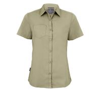 (20 UK, Pebble) Craghoppers Womens/Ladies Kiwi Short-Sleeved Shirt
