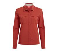 Craghoppers Womens/Ladies NosiLife Pro III Long-Sleeved Shirt (Cinnabar) - Coral - Size 12 UK