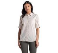 Craghoppers Women's LS Kiwi III Long Sleeve Hiking Shirt, Stone, 10