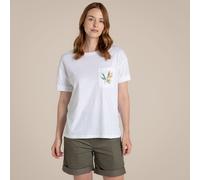 Craghoppers Women's Maya Short Sleeved T-Shirt in White | Size: 10 Craghoppers White 10