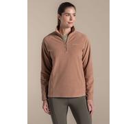 Craghoppers Women's Miska Lightweight Insulating Half-Zip Fleece in Brown | Size: 18 Craghoppers Brown 18