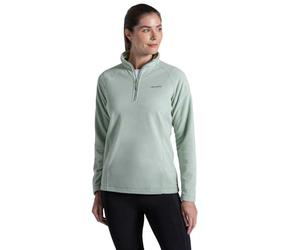 Craghoppers Womens Miska Vi Half Zip Fleece, Green, 14 EU