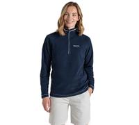 Craghoppers Womens Miska VI Half Zip Fleece Insulating Lightweight Layer Top Blue Navy