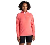 Craghoppers Womens Miska Vi Half Zip Fleece, Pink, 12 EU