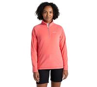 Craghoppers Womens Miska Vi Half Zip Fleece, Pink, 24 EU