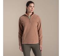 Craghoppers Women's Miska VI Half Zip Fleece | Umber