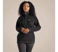 Craghoppers Women Miska HZ Fleece, Black, 10