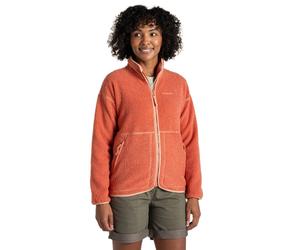 Craghoppers Womens National Trust Avens Fleece Jacket: Red Sandstone: