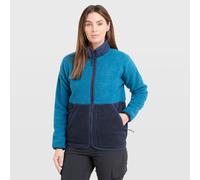 Craghoppers Women's Avens Borg Full-Zip Insulating Active Fleece Jacket in Blue | Size: 12 Craghoppers Blue 12