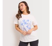 Craghoppers National Trust Bistort Short Sleeved T-Shirt In Natural White
