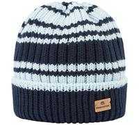 Craghoppers Womens National Trust Canina Striped Beanie - Blue Navy - S-M - Blue Navy - 100% Mixed