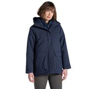 Craghoppers Womens National Trust Crossbill Waterproof Jacket: Dark Sa