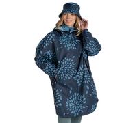 Craghoppers Womens National Trust Globeflower Packable Overhead Waterproof Shell Jacket, Blue, S-M EU