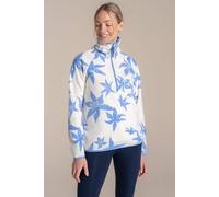 Craghoppers Women's National Trust Reedmace Half Zip Fleece in Off-White | Size: 14 Craghoppers Off-White 14