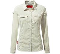 Craghoppers Women's Nl Adv Ls Shirt, Sea Salt, 18