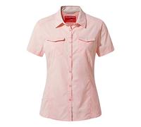Craghoppers Women's Nl Adv Ss Short Sleeve Shirt, Seashellpink, 16