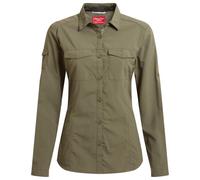 Craghoppers - Women's Nosilife Adventure Langarm Bluse III - Blouse size 36, olive
