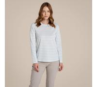 Craghoppers Women's NosiLife Akona Insect-Repellent Long Sleeve Top in Blue | Size: 20 Craghoppers Blue 20