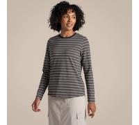 Craghoppers Women's NosiLife Akona Long Sleeved Top Grey, Size: 12