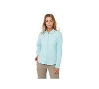 Craghoppers Womens Nosilife Bardo Long Sleeve Shirt: Capri Blue: 18 Si