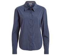 Craghoppers - Women's Nosilife Freeda Langarm Bluse - Blouse size 8, blue
