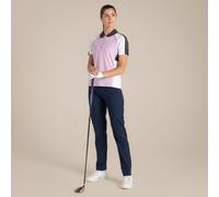 Craghoppers Women's NosiLife Hazelmere Insect-Repellent Short Sleeved Golf Polo Shirt in Baby Pink | Size: 20 Craghoppers Baby Pink 20