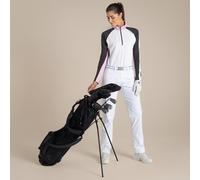 Craghoppers Women's NosiLife Ivybridge Insect-Repellent Half-Zip Long Sleeved Golf Top in White | Size: 16 Craghoppers White 16