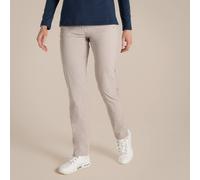 Craghoppers Women's Nosilife Milla Insect-Repellent Trouser in Light Beige | Size: 20 Craghoppers Light Beige 20