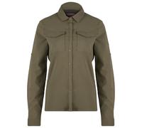 Craghoppers - Women's Nosilife Pro Langarm Bluse V - Blouse size 20, olive