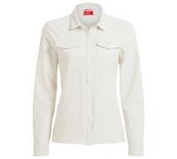 Craghoppers - Women's Nosilife Pro Langarm Bluse V - Blouse size 8, white