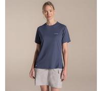 Craghoppers Womens NosiLife Solar Shield+ Short-Sleeved T-Shir - Grey 8