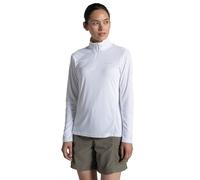 Craghoppers Nosilife Solar Shield+ Half Zip Long Sleeve T-shirt White 40 Woman