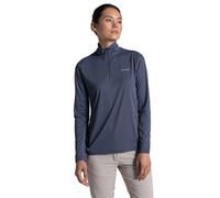 Craghoppers Womens NosiLife SolarShield+ Half Zip Top: Anthracite: 16
