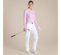 Craghoppers Nosilife Thornbury Insect-Repellent Long Sleeved Golf Polo Shirt In Lilac Lilac