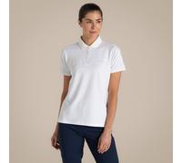 Craghoppers Nosilife Thornbury Short Sleeve Polo White 38 Women