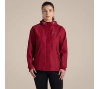 Craghoppers Women's Ossus Waterproof Jacket in Red | Size: 8 Craghoppers Red 8