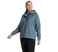 Craghoppers Womens Ossus Breathable Waterproof Jacket, Storm Grey, 12 EU