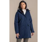 Craghoppers Women's Sofia Hooded Waterproof Breathable Padded Insulated Jacket in Navy | Size: 14 Craghoppers Navy 14