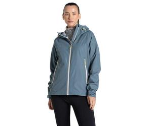 Craghoppers Womens Vanth Breathable Waterproof Shell Jacket, Storm Grey, 18 EU