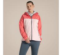 Craghoppers Womens/Ladies Vanth Waterproof Jacket (14 UK) (Deep Coral/Pink Peach)