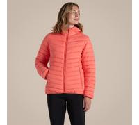 Craghoppers Womens Viii Jacket Puffer in Deep Coral - Pink - Size 8 UK