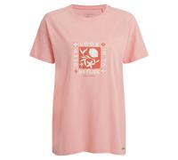 Craghoppers Womens Yago Deep Look Into Nature T-Shirt - Shell Pink - 10 UK - Shell Pink - 100% Organic Cotton